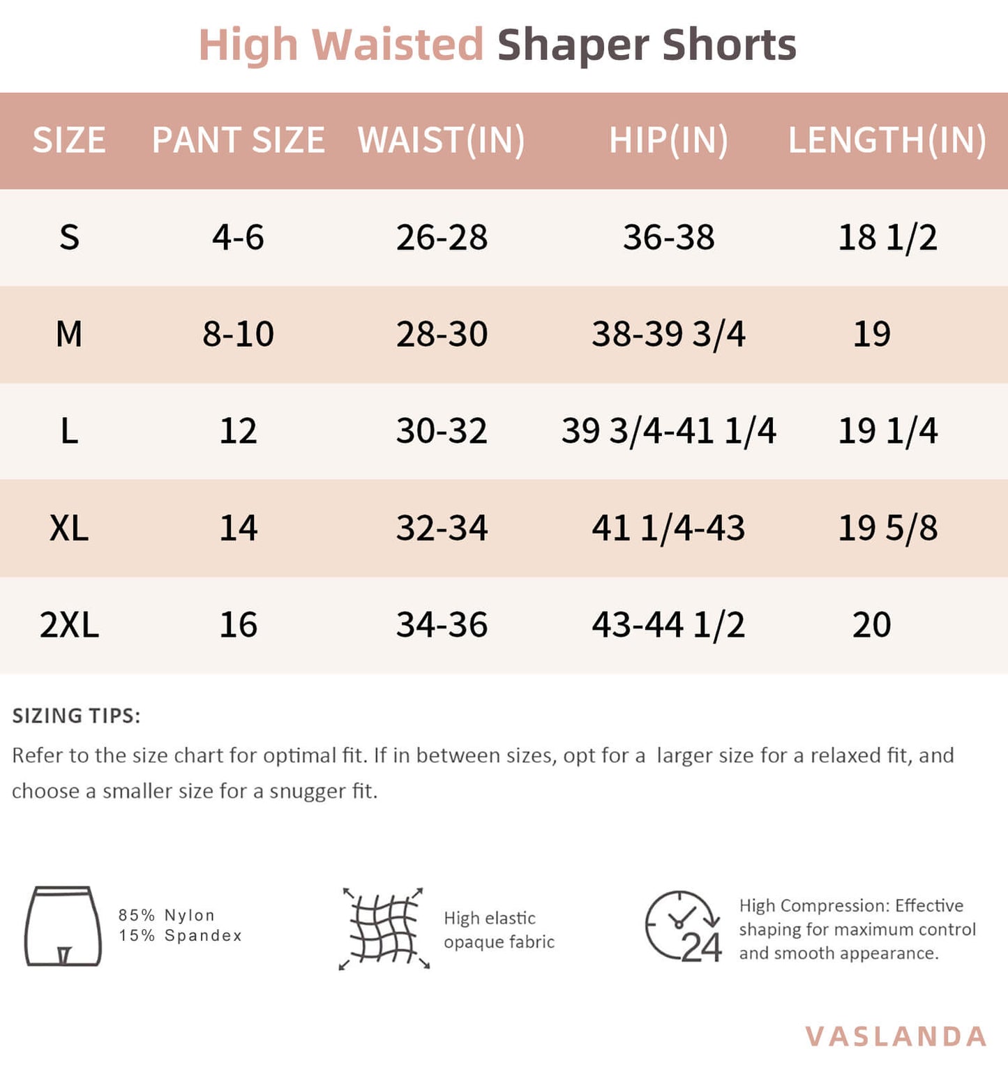 High-Waisted Tummy Control Shapewear Shorts - 2 Pack Faja Body Shaper for Women, Thigh Slimming